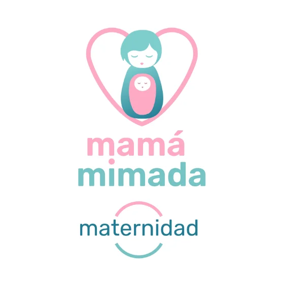Logo de mama mimada con enlace a mamamimada.com